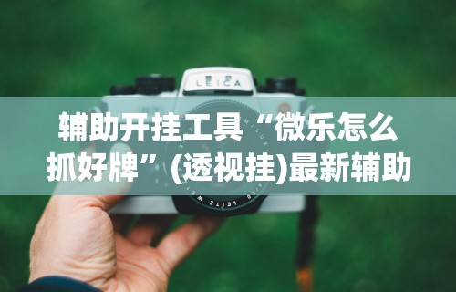 2026最新助赢神器“雀神广东麻将小程序有挂吗-另有马脚”其实确实有挂