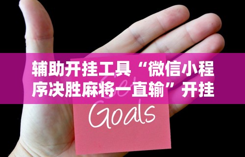 辅助开挂工具“微信小程序决胜麻将一直输”开挂辅助脚本+详细开挂