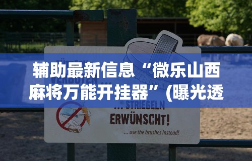 【终于出现】“驿城财神麻将有没有挂”掌握辅助功能必胜规则