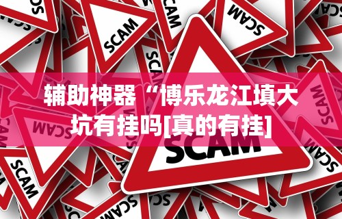 辅助神器“博乐龙江填大坑有挂吗[真的有挂]