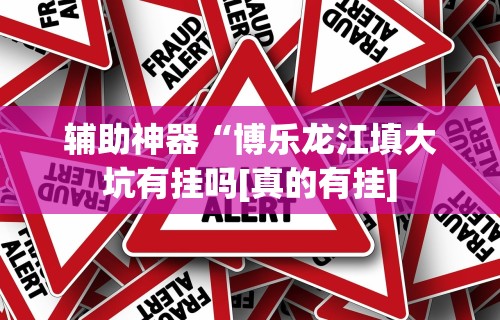 辅助神器“博乐龙江填大坑有挂吗[真的有挂]