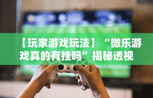 【玩家游戏玩法】“微乐游戏真的有挂吗”揭秘透视辅助万能挂