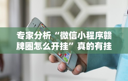 专家分析“微信小程序赣牌圈怎么开挂”真的有挂