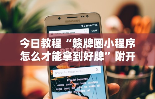 【一招分享】“聚友贵州麻将如何开挂”作弊(透视)透视辅助