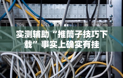 实测辅助“推筒子技巧下载	”事实上确实有挂
