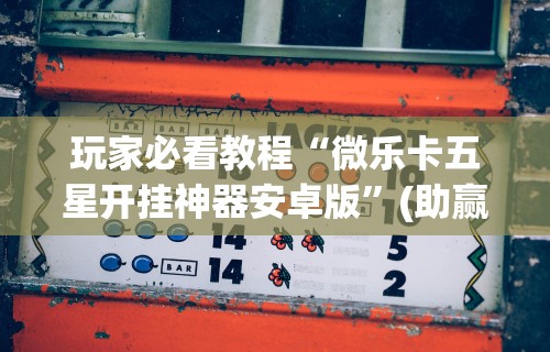 玩家必看教程“微乐卡五星开挂神器安卓版”(助赢详细开挂教程)