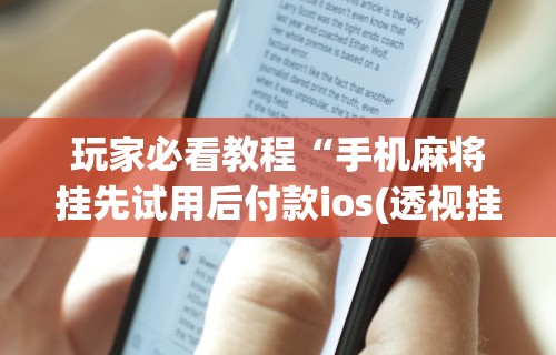 玩家必看教程“手机麻将挂先试用后付款ios(透视挂真的假的)