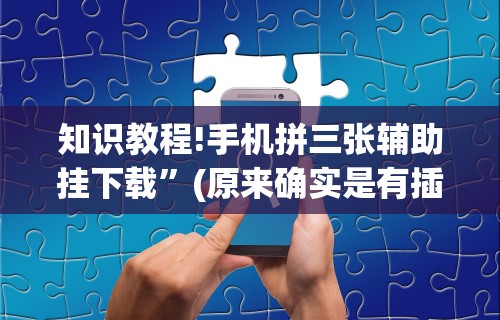 知识教程!手机拼三张辅助挂下载”(原来确实是有插件)
