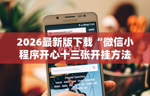 2026最新版下载“微信小程序开心十三张开挂方法”掌握辅助功能必胜规则