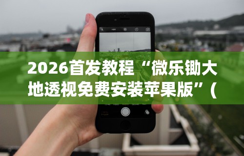 2026首发教程“微乐锄大地透视免费安装苹果版”(详细透视教程)-