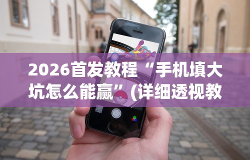 2026首发教程“手机填大坑怎么能赢”(详细透视教程)-
