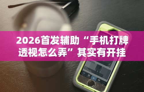 2026首发辅助“手机打牌透视怎么弄”其实有开挂插件!