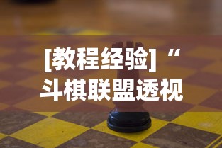[教程经验]“斗棋联盟透视”详细分享装挂步骤