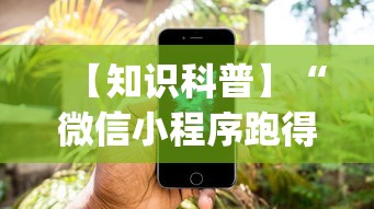 【知识科普】“微信小程序跑得快为什么都是输	”(确实有挂)
