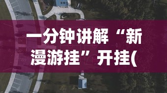 一分钟讲解“新漫游挂”开挂(透视)辅助神器