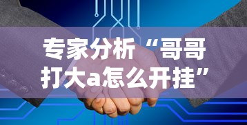专家分析“哥哥打大a怎么开挂	”-原来有挂