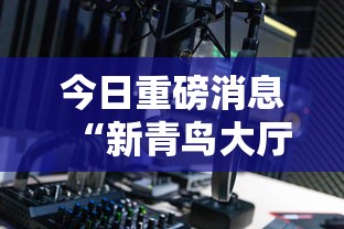 今日重磅消息“新青鸟大厅可以开挂吗”开挂辅助详细步骤