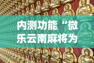 内测功能“微乐云南麻将为什么一直输”(详细开挂教程)